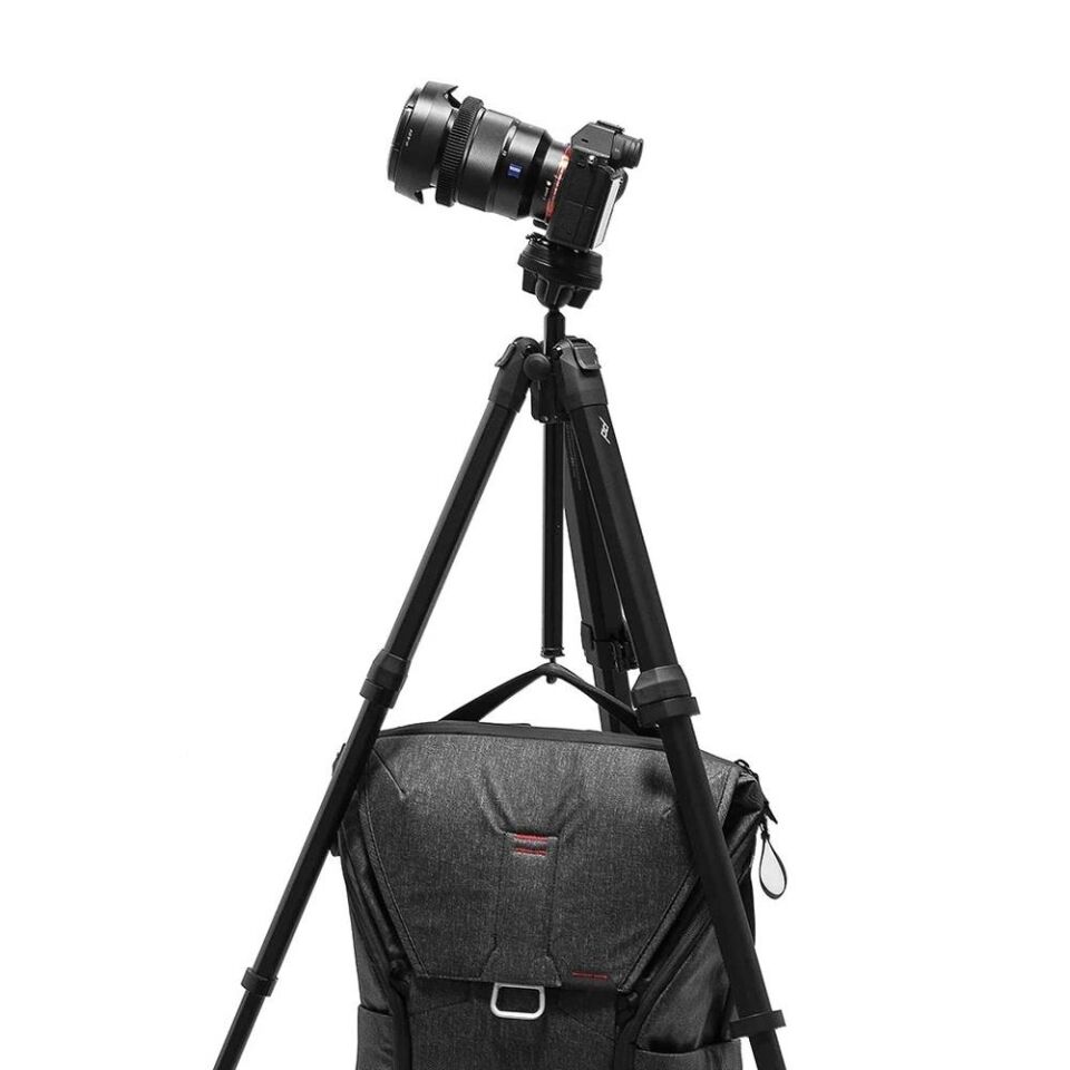 Travel Tripod Alüminyum Kompakt Seyahat Tripodu