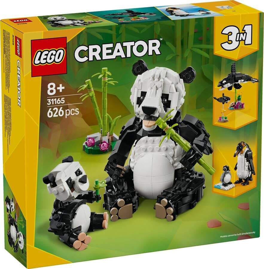 Lego 31165 Creator Vahşi Hayvanlar Panda Ailesi