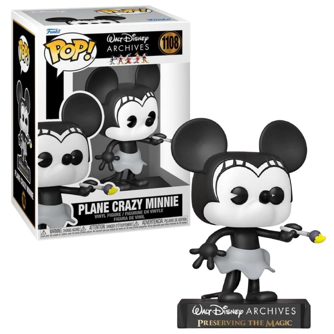 Funko Pop Disney Plane Crazy Minnie Figür