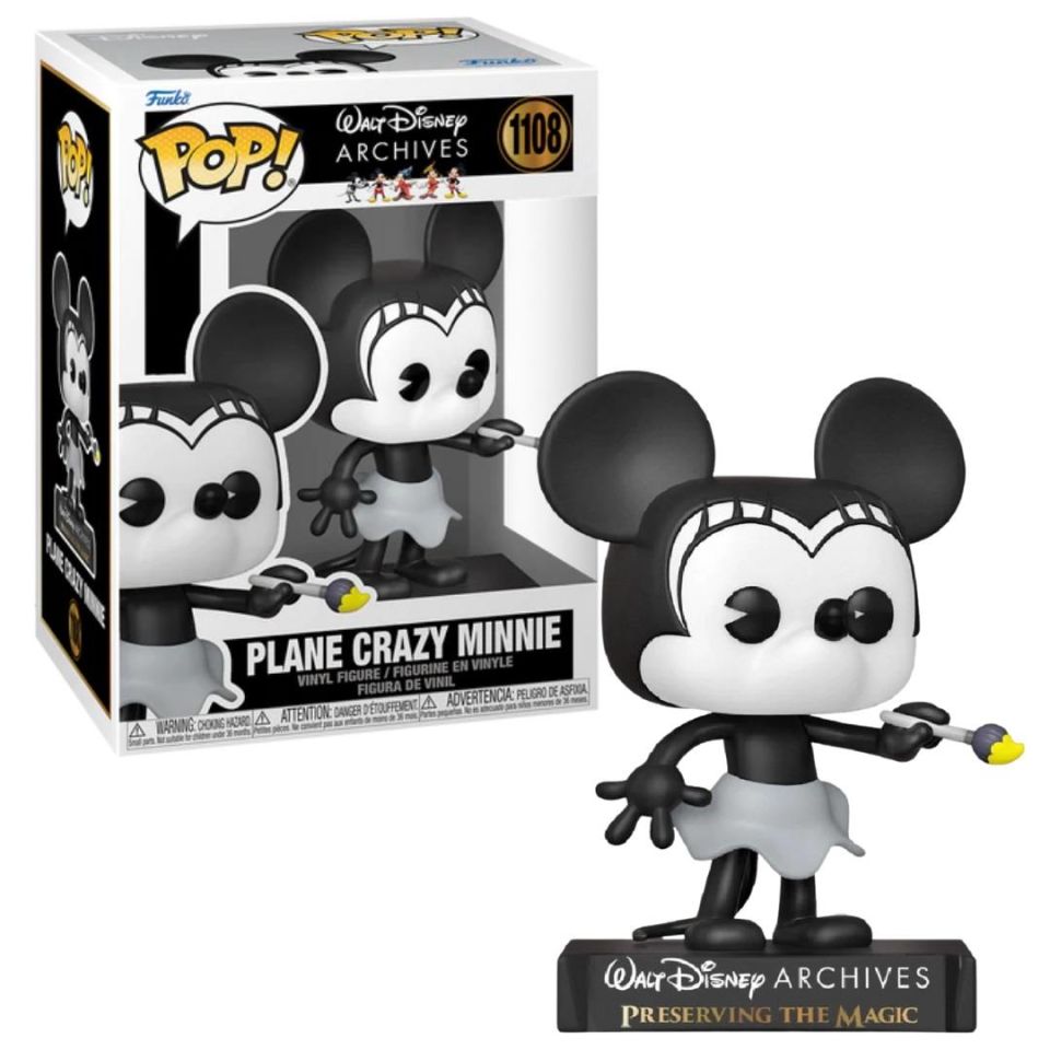 Funko Pop Disney Plane Crazy Minnie Figür