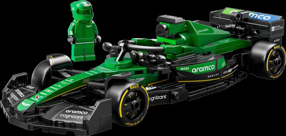 Lego Speed Champions Aston Martin Aramco F1 AMR24 Yarış Arabası 77245