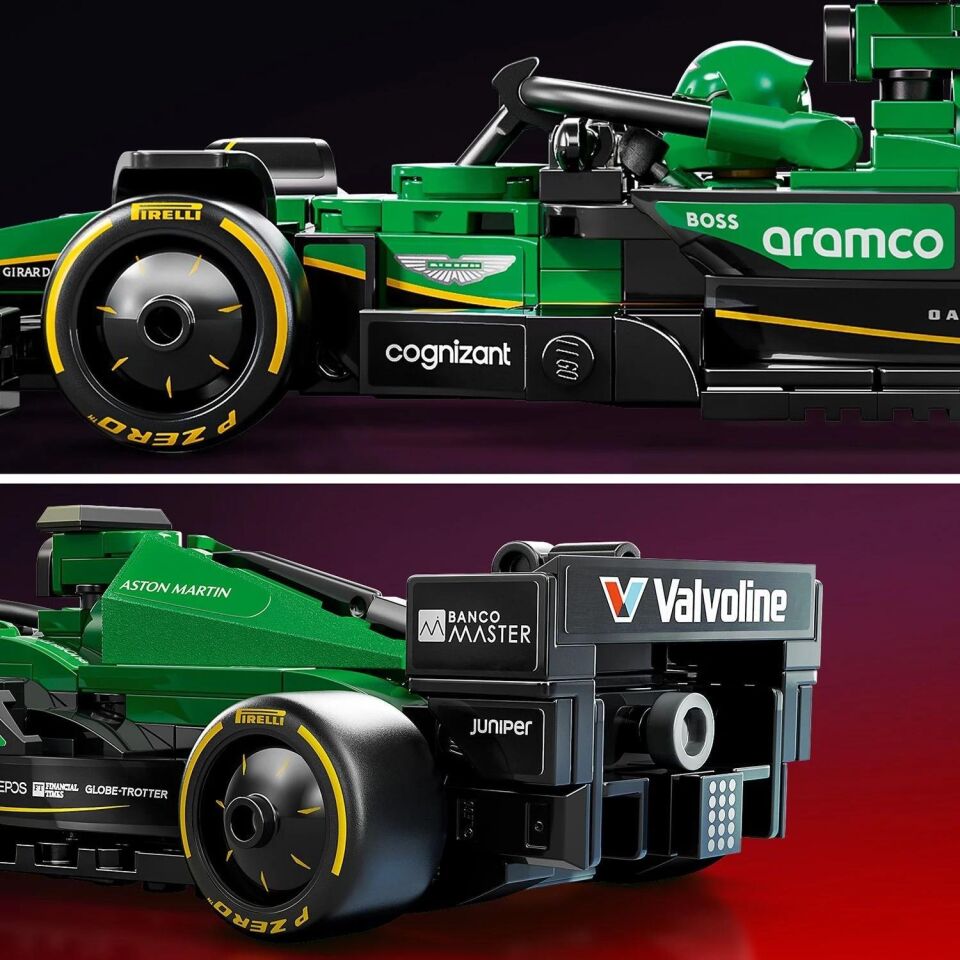 Lego Speed Champions Aston Martin Aramco F1 AMR24 Yarış Arabası 77245