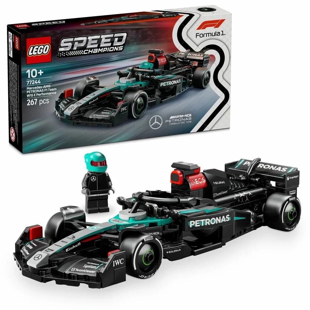 Lego Speed Champions Mercedes-AMG F1 W15 Yarış Arabası 77244