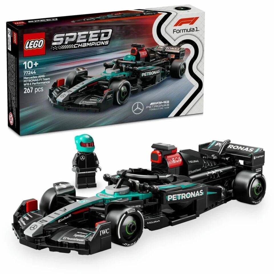Lego Speed Champions Mercedes-AMG F1 W15 Yarış Arabası 77244
