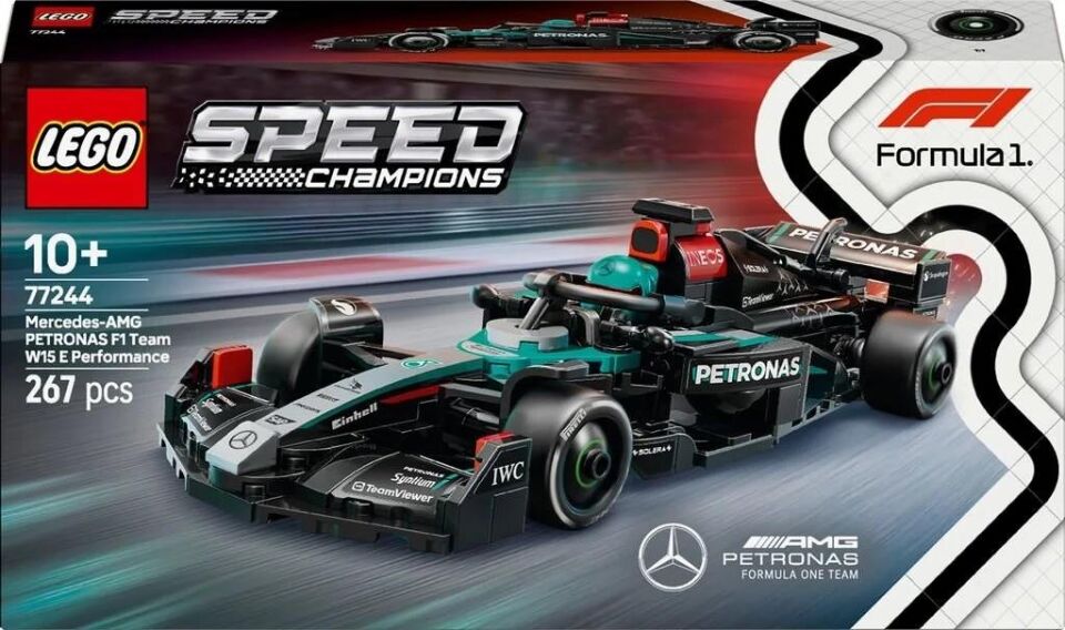 Lego Speed Champions Mercedes-AMG F1 W15 Yarış Arabası 77244