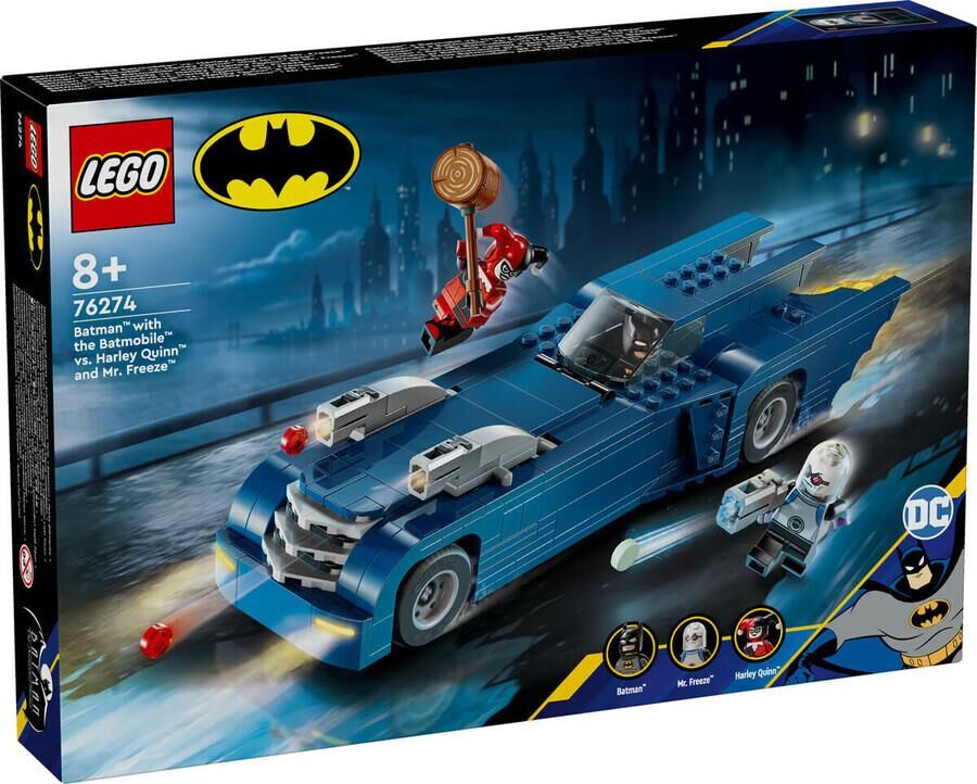 Lego 76274 DC Batmobile™ ile Batman™, Harley Quinn™ ve Mr. Freeze™’e Karşı