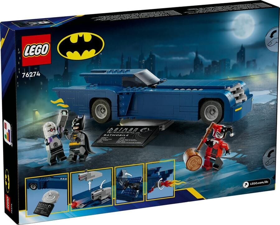 Lego 76274 DC Batmobile™ ile Batman™, Harley Quinn™ ve Mr. Freeze™’e Karşı