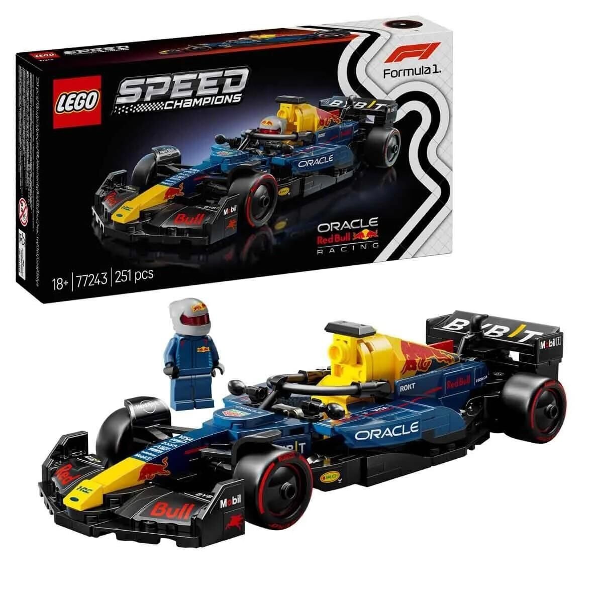 Lego Speed Champions Oracle Red Bull Racing RB20 F1 Yarış Arabası 77243