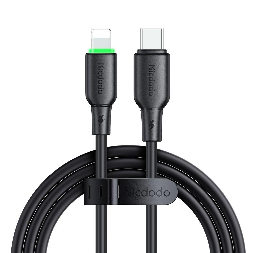 Mcdodo Ca-4761 36W Usb-C To Lightning Şarj Ve Data Kablosu -1.2 M Siyah