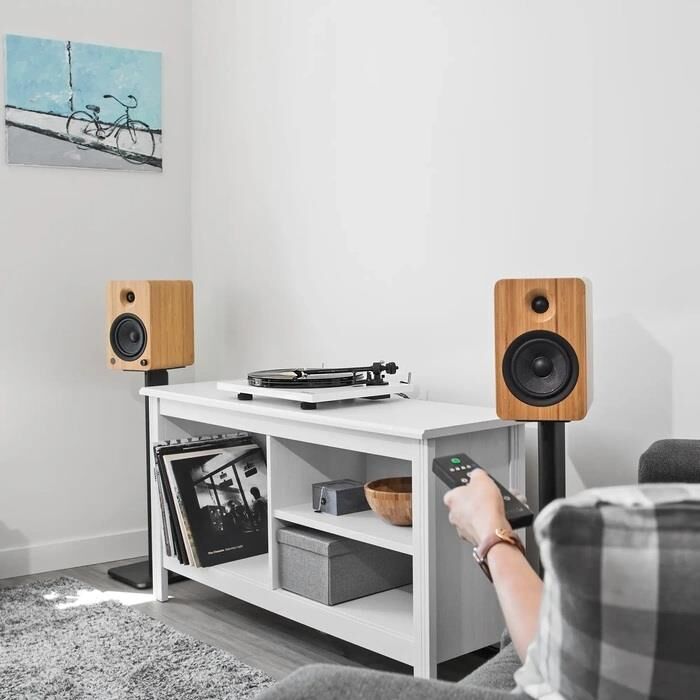 YU6 | 200 Watt 5'' Aktif Hoparlörler, Bluetooth® - Ceviz