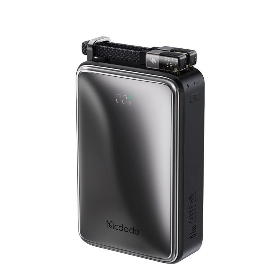 Mcdodo Mc-4331 67W 20.000 Mah Ultra Mini Powerbank- Siyah
