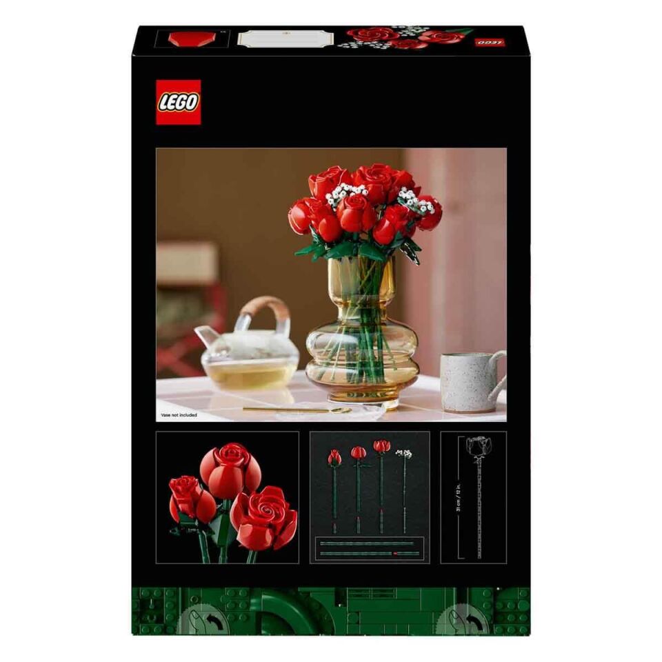 LEGO Icons Gül Buketi 10328