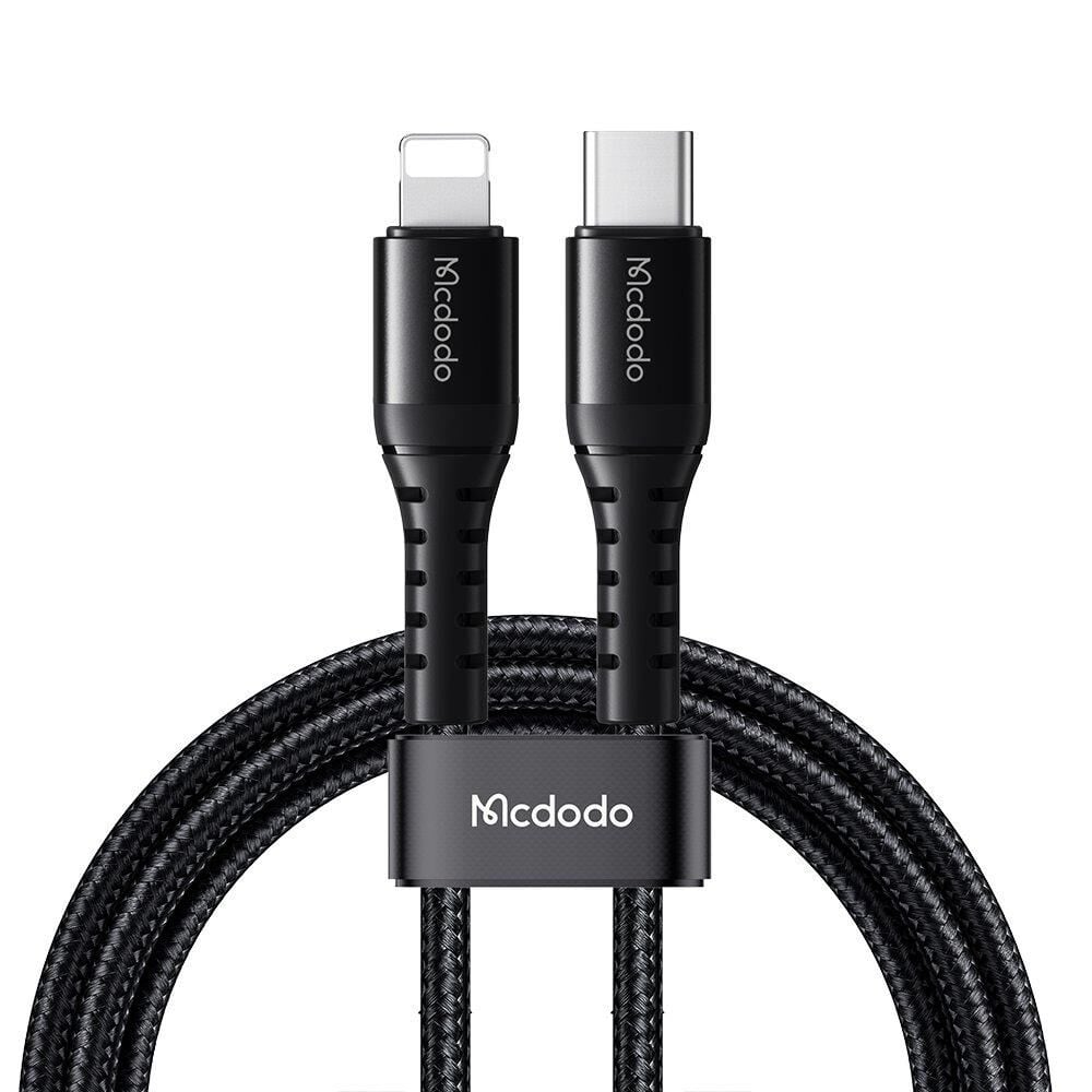 Mcdodo Ca-5631 36W 3A Usb-C To Lightning Şarj Ve Data Kablosu 1M - Siyah