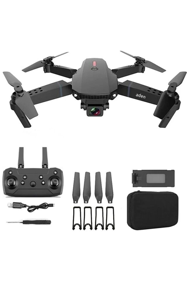 Aden A55 V2 Katlanabilir - 480p Kameralı – Taşıma Çantalı - 2 Bataryalı - adena55v2