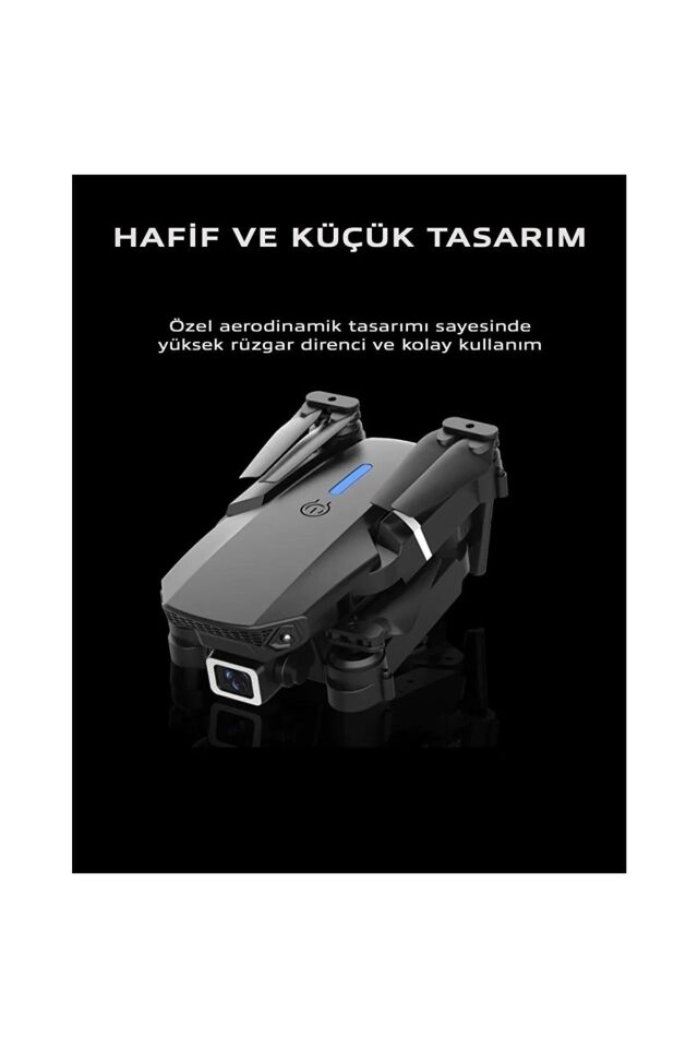 Aden A55 V2 Katlanabilir - 480p Kameralı – Taşıma Çantalı - 2 Bataryalı - adena55v2