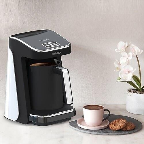 Gold Master Kıvam Gm-8380G Türk Kahvesi Makinesi Beyaz