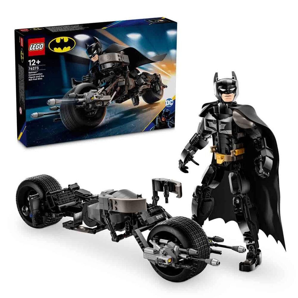 Lego 76273 DC Batman Yapım Figürü ve Bat-Pod Motosiklet