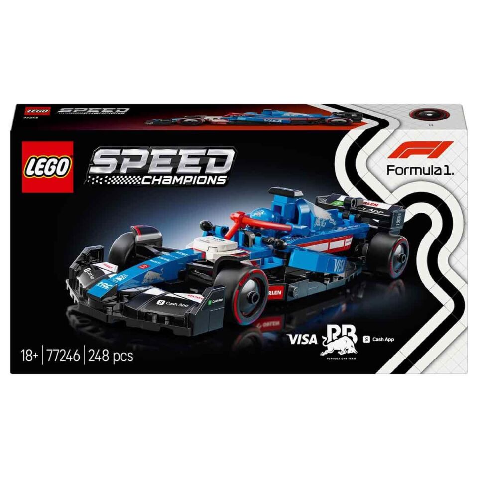 LEGO Speed Champions Visa Cash App RB VCARB 01 F1 Yarış Arabası 77246