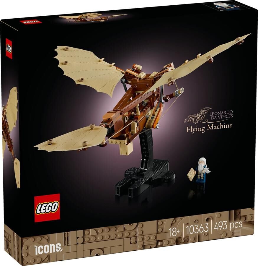 Lego 10363 Icons Leonardo da Vinci'nin Uçan Makinesi