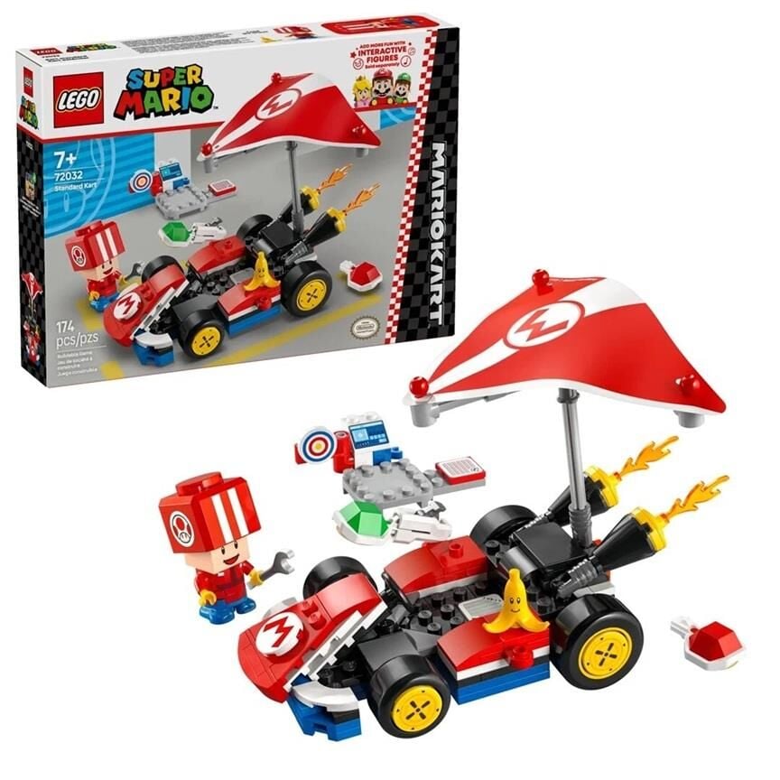 Lego Super Mario Mario Kart  Standard Kart 72032
