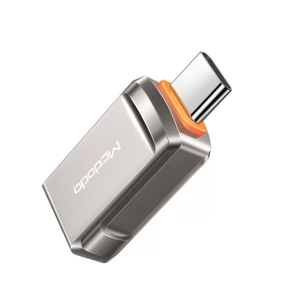 Mcdodo OT-8730 Usb To Type-C Çevirici Soket-Gri