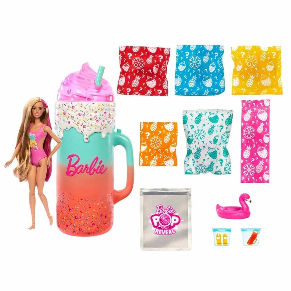 Barbie Pop Reveal Sürpriz Bardak Oyun Seti HRK57