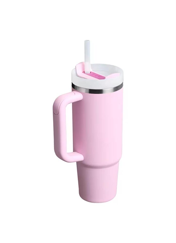 Stanley The Quencher H2.O FlowState Tumbler 0.89 Litre / 30oz Cherry Blossom