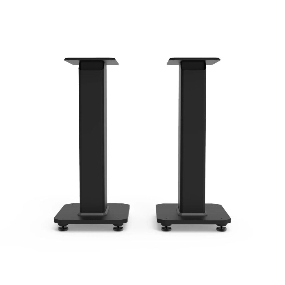 SX22 22'' Dolum Yapılabilir Hoparlör Standları, İzolasyon Ayaklı - Siyah (Çift)