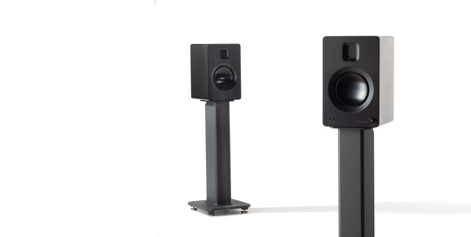 SX22 22'' Dolum Yapılabilir Hoparlör Standları, İzolasyon Ayaklı - Siyah (Çift)
