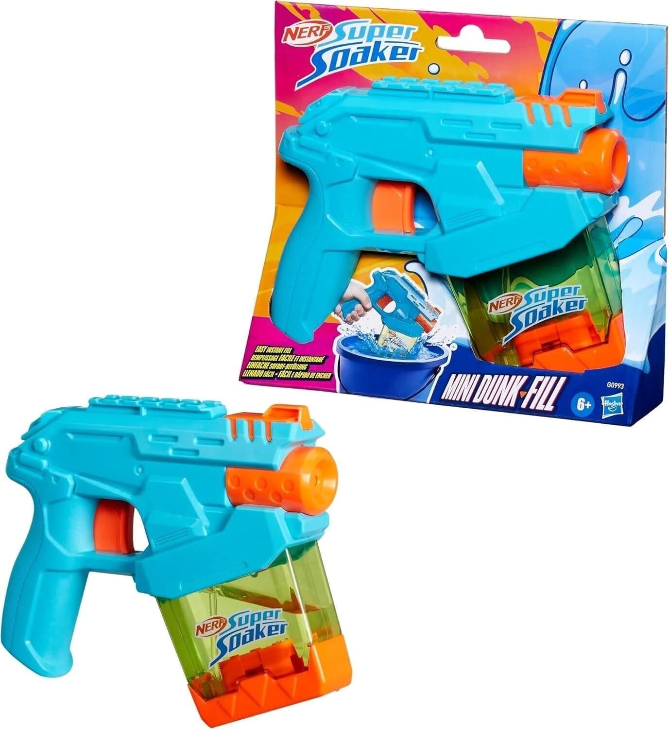 Nerf Super Soaker Mini Dunk-Fill Su Tabancası