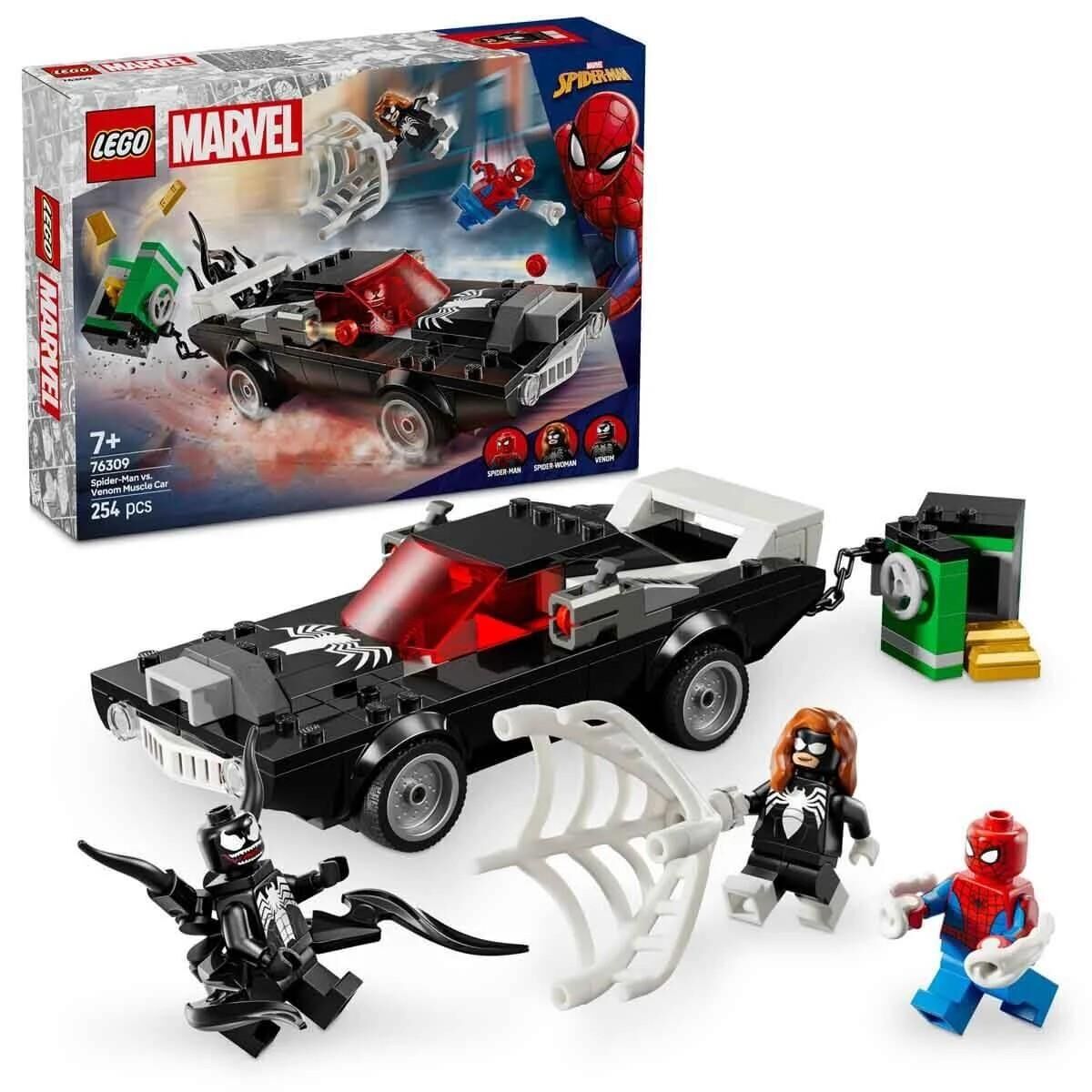 Lego 76309 Marvel Örümcek Adam Venom Arabasına Karşı