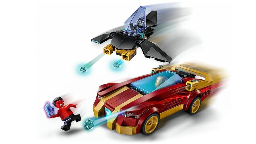 Lego 76310 Marvel Iron Man Arabası ile Black Panther Red Hulk'a Karşı