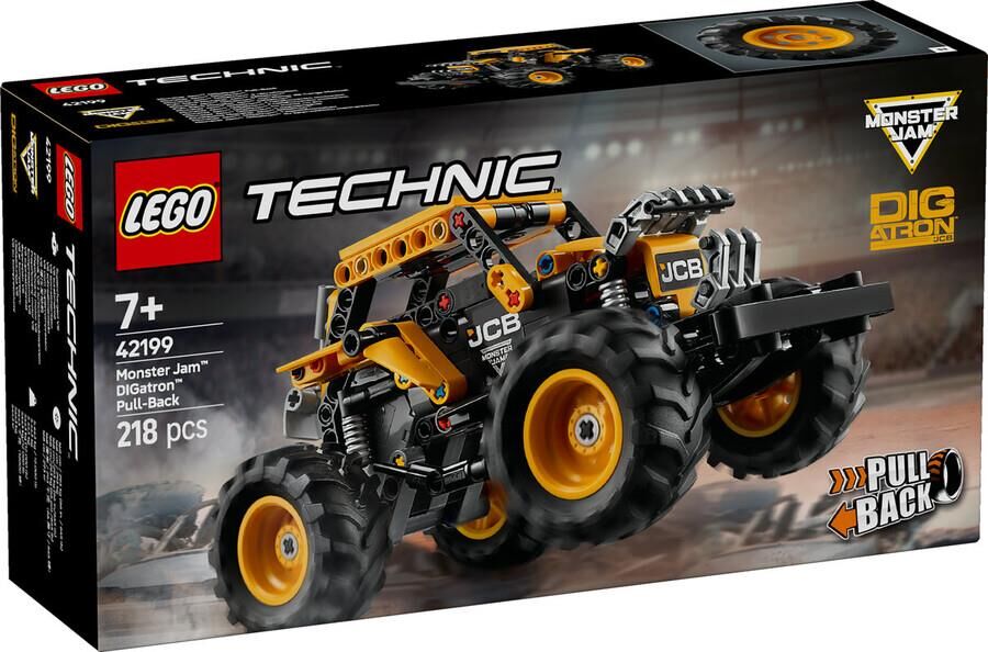 Lego 42199 Technic Monster Jam DIGatron Çek-Bırak