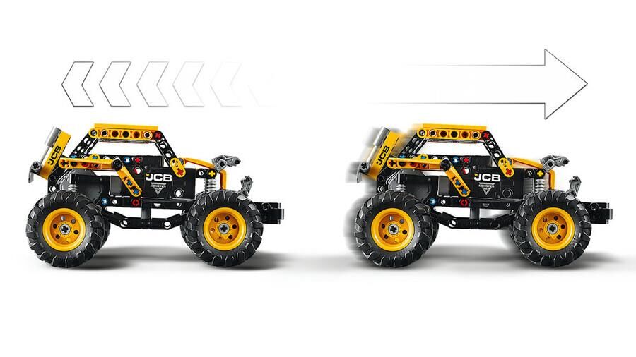 Lego 42199 Technic Monster Jam DIGatron Çek-Bırak