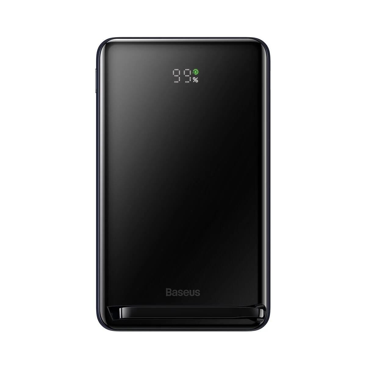 Baseus Manyetik Braket Kablosuz Hızlı Şarj Powerbank 10000 Mah 20W Siyah