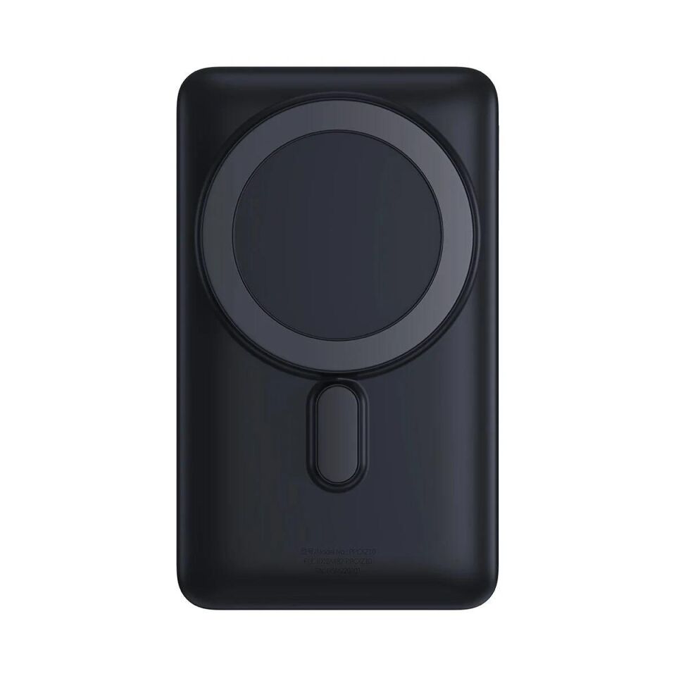 Baseus Manyetik Braket Kablosuz Hızlı Şarj Powerbank 10000 Mah 20W Siyah