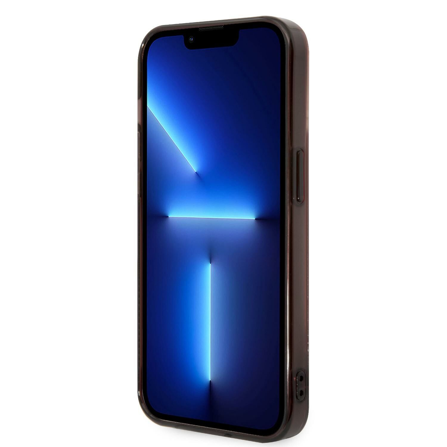 Iphone 14 Pro AMG Damalı Bayran Desenli Siyah Kılıf AMHCP14X2DAGK