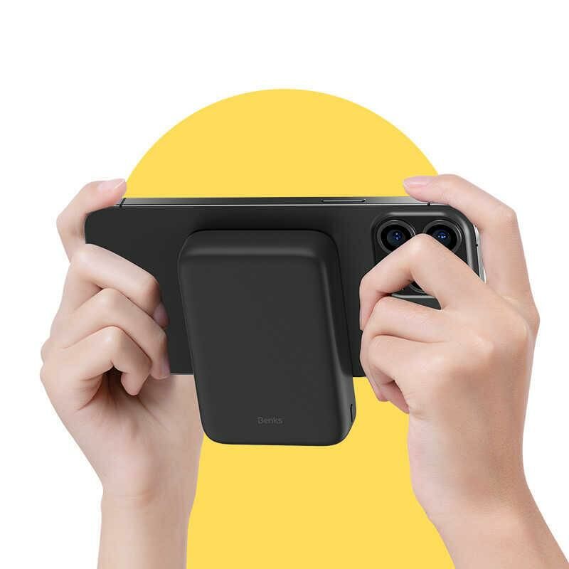 Benks 10000 Mah Magnetic Wireless Siyah