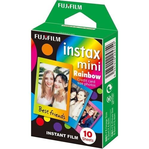 Instax Mini Rainbow 10Lu Özel Film