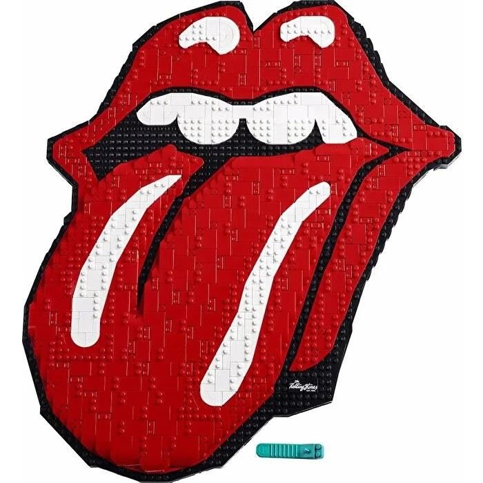 LEGO® Art The Rolling Stones 31206 - Rock Müzik Hayranları ve Yetişkinler İçin - Duvar Tablosu Yapım Seti (1998 Parça)