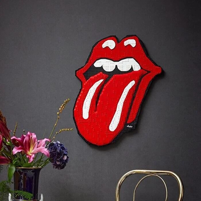LEGO® Art The Rolling Stones 31206 - Rock Müzik Hayranları ve Yetişkinler İçin - Duvar Tablosu Yapım Seti (1998 Parça)