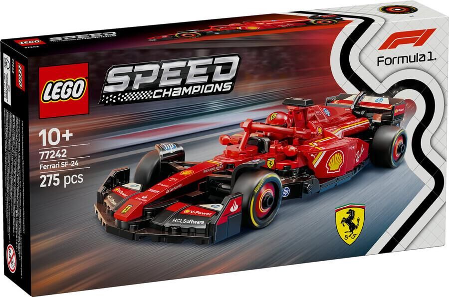 Lego Speed Champions Ferrari SF-24 F1 Yarış Arabası 77242
