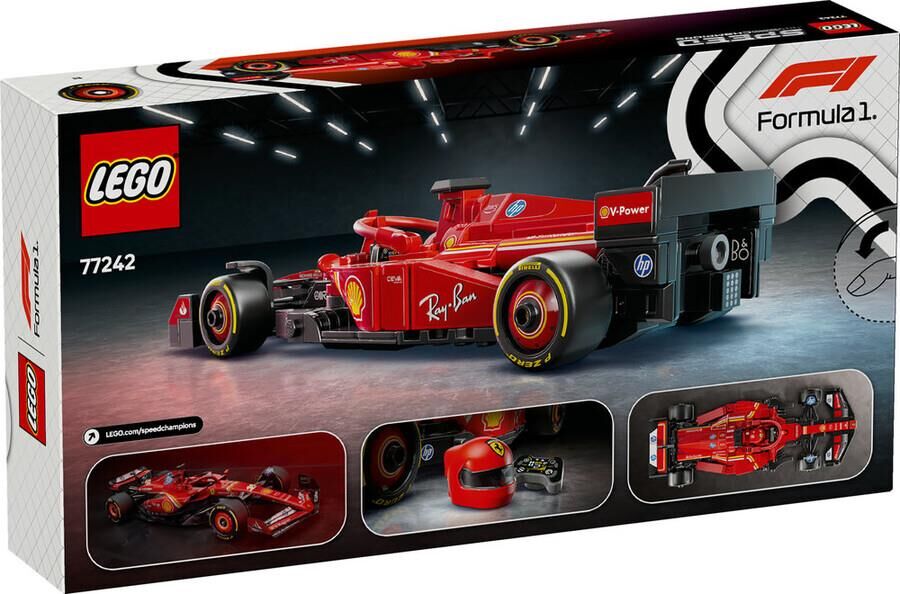 Lego Speed Champions Ferrari SF-24 F1 Yarış Arabası 77242