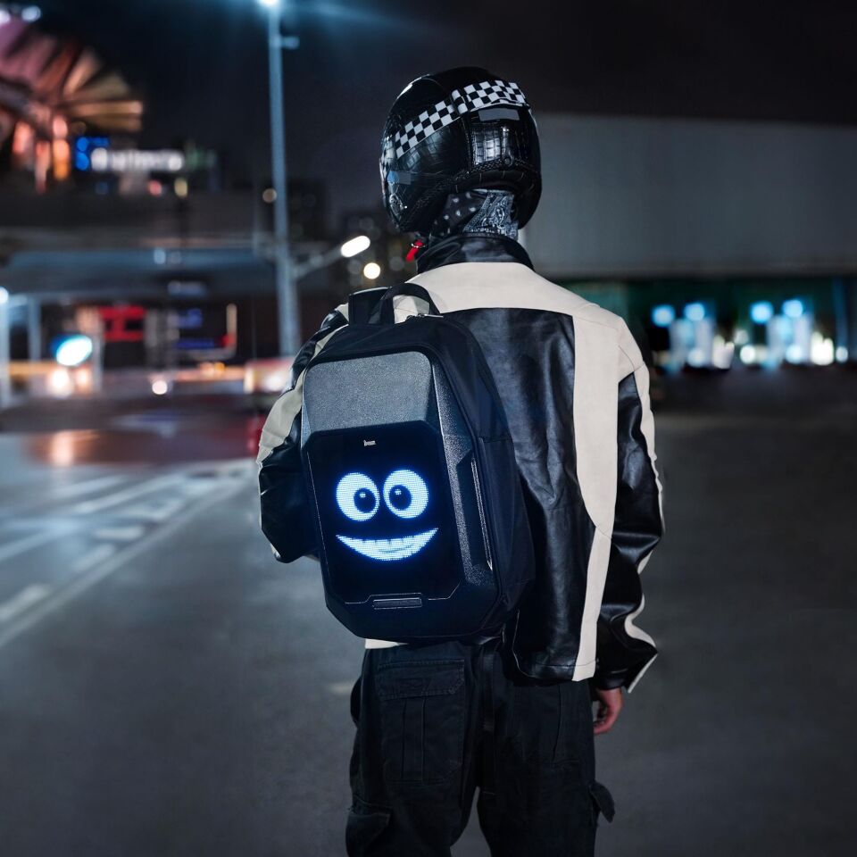 Divoom Pixoo Cyberbag - Piksel Led Ekranlı Sırt Çantası