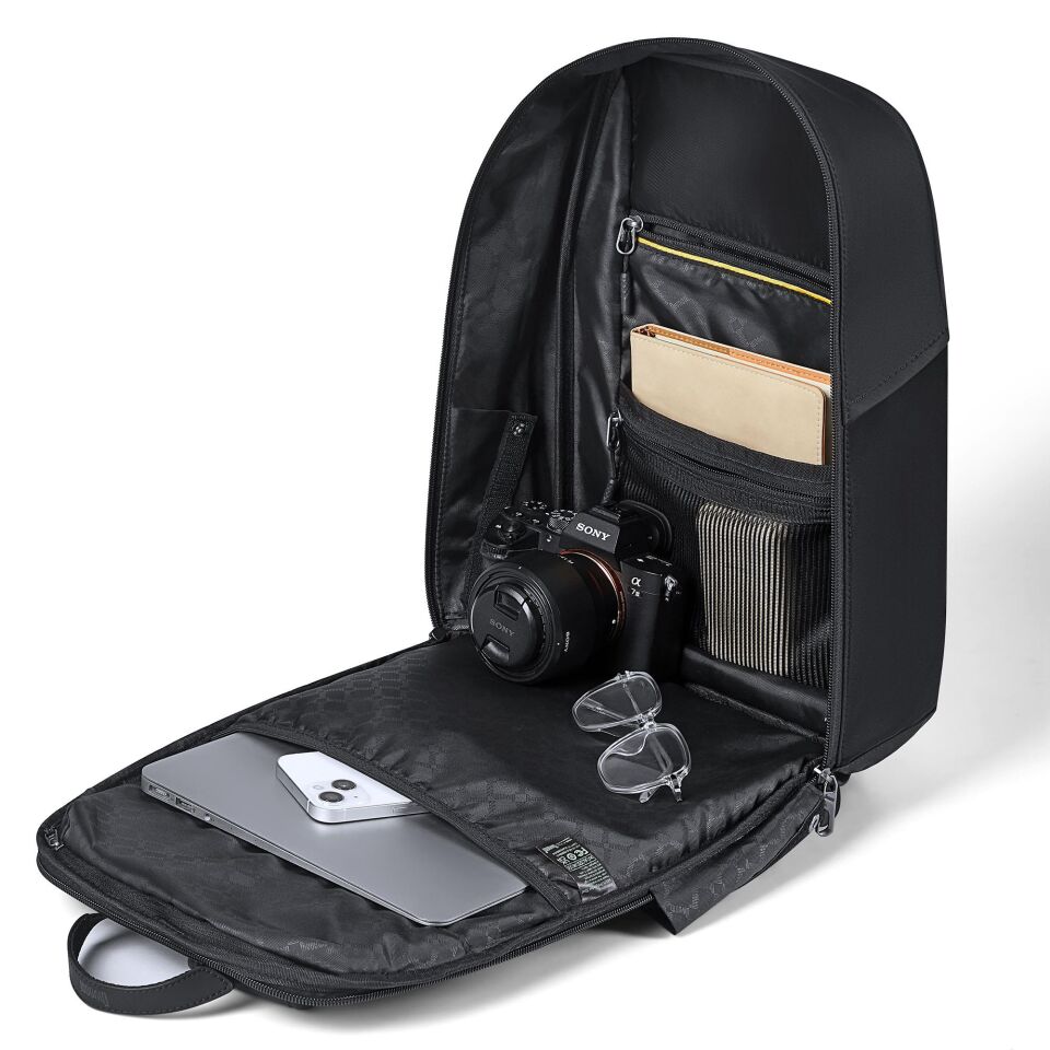 Divoom Pixoo Cyberbag - Piksel Led Ekranlı Sırt Çantası Siyah