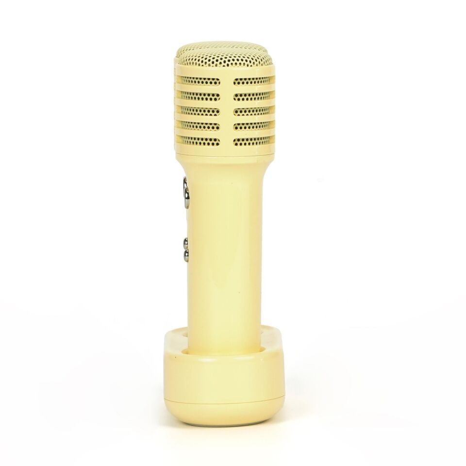 Divoom SongBird-SE Çift Mikrofonlu 18W Bluetooth Hoparlör Sarı