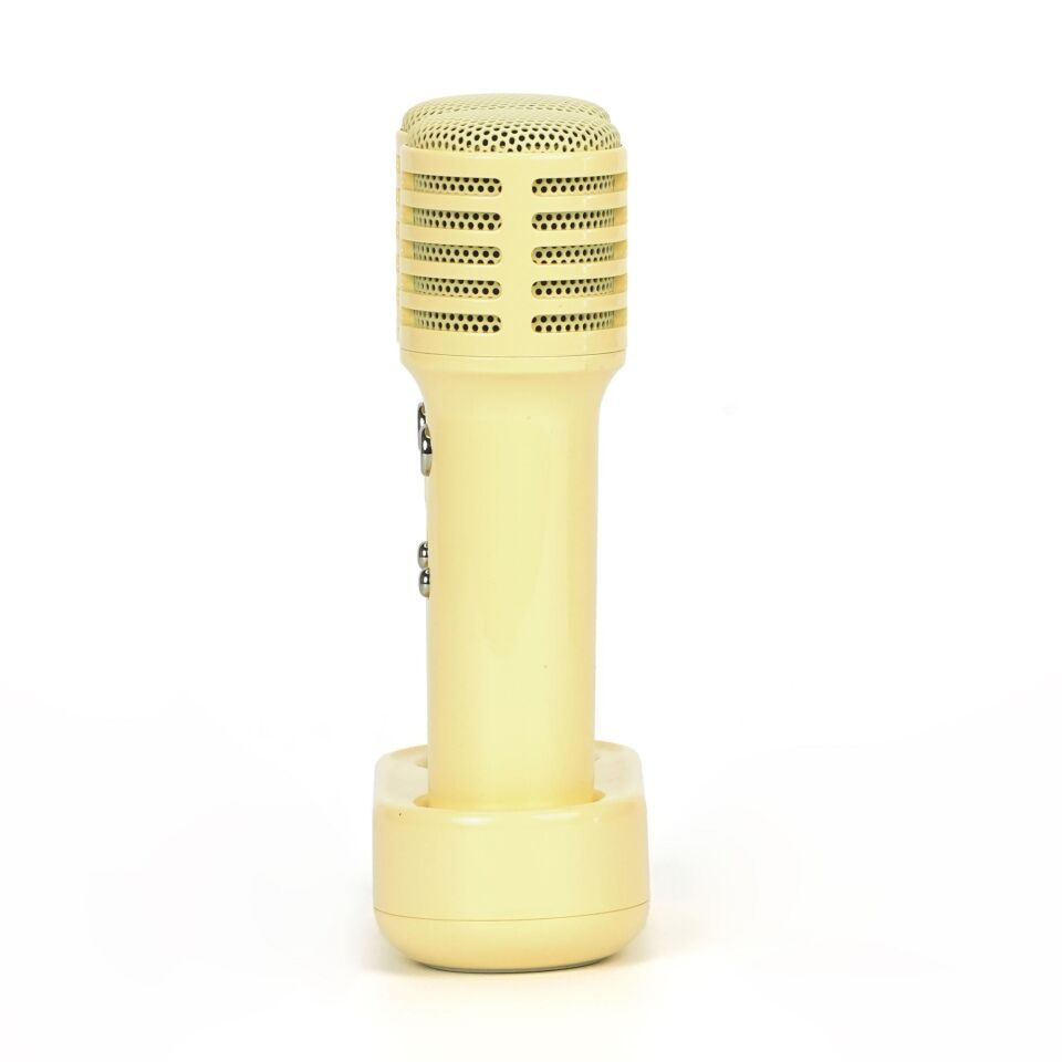 Divoom SongBird-SE Çift Mikrofonlu 18W Bluetooth Hoparlör Sarı