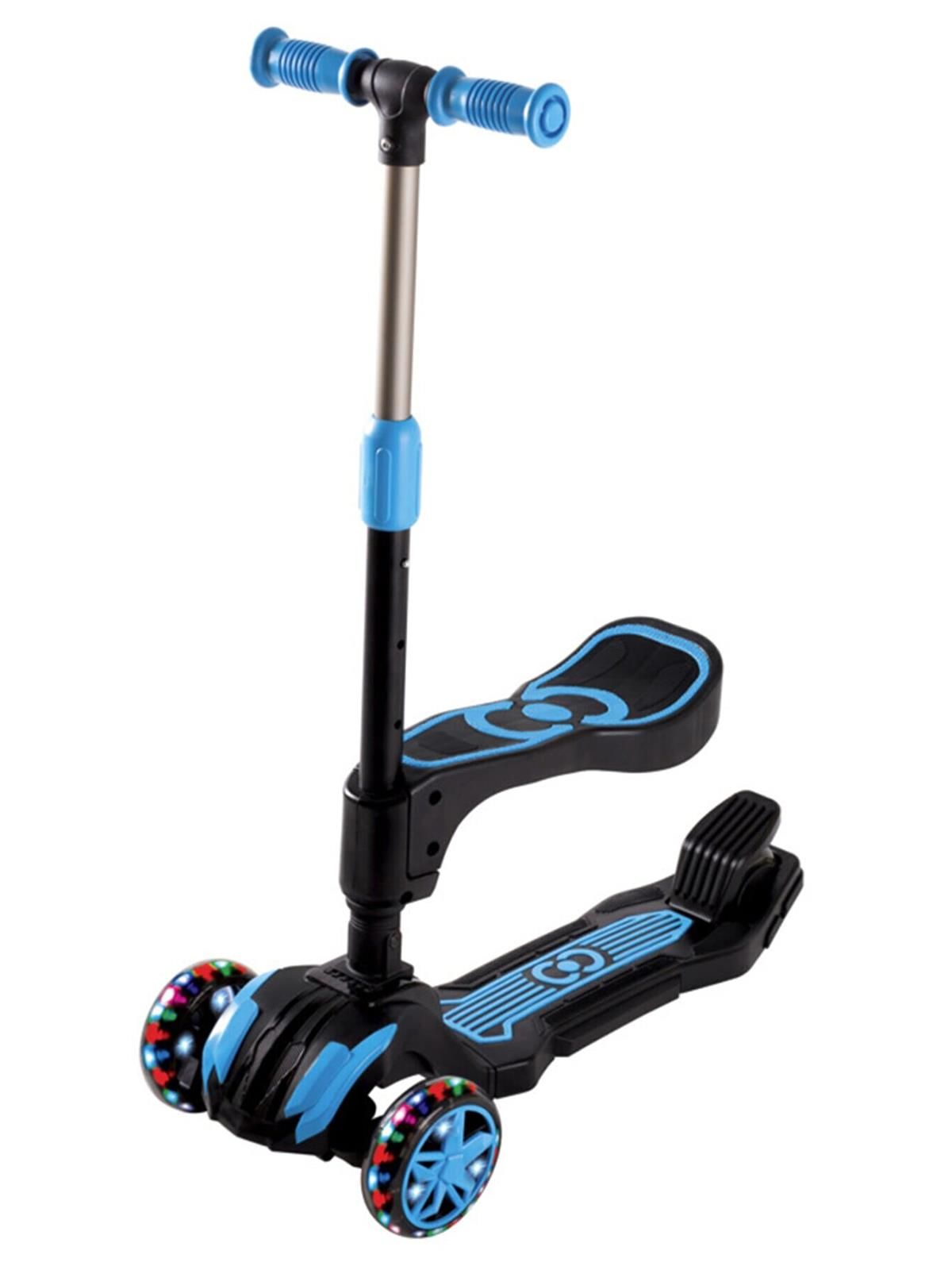 Cool Wheels Combo Oturaklı Çocuk Scooter Mavi