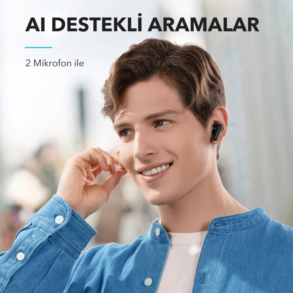 Anker SoundCore R50i TWS Kulak İçi Bluetooth Kulaklık Siyah