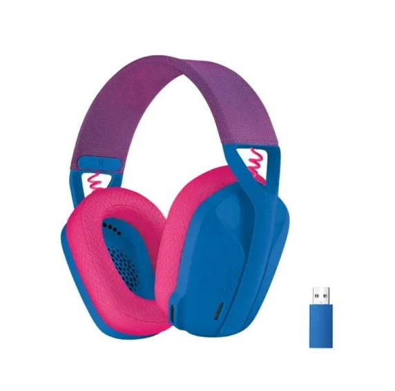 Logitech G435 Lightspeed Kablosuz Kulak Üstü Gaming Kulaklık Mavi